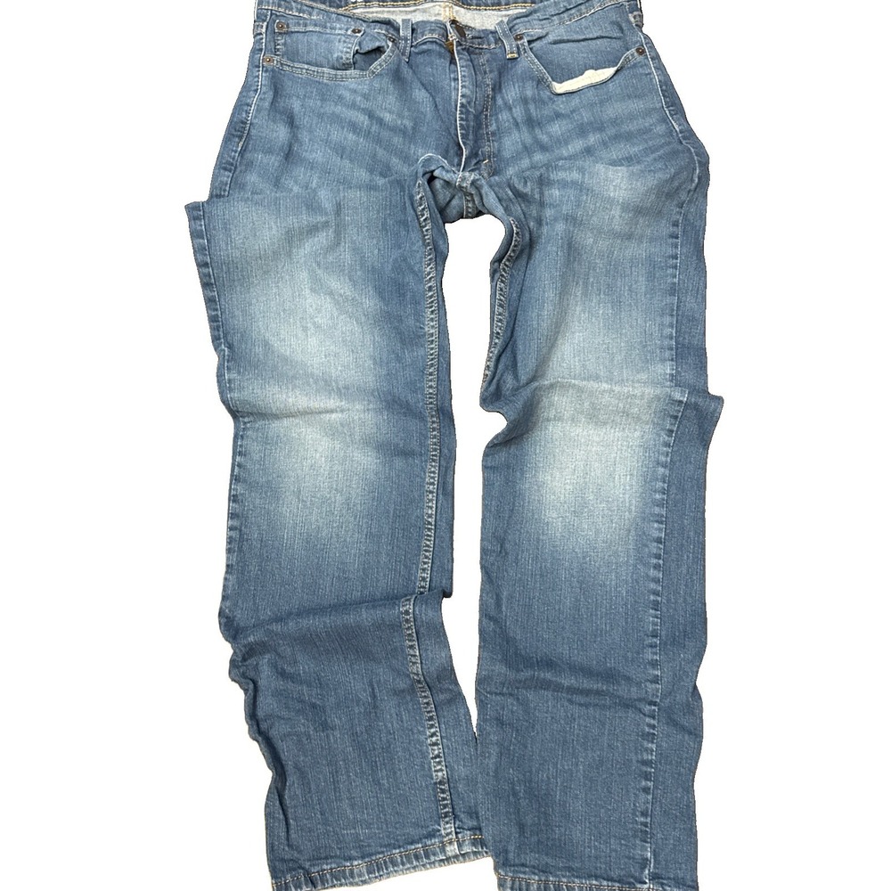 Levi's 559 Jeans Mens 36x32 Relaxed Straight Medium Wash Blue Denim